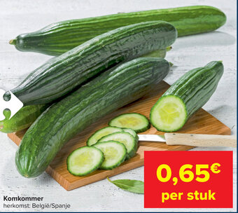 Carrefour Komkommer aanbieding