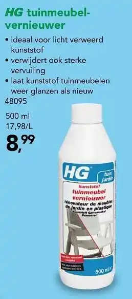 Hubo Hg tuinmeubelvernieuwer aanbieding