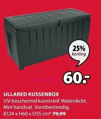 Jysk Ullared kussenbox aanbieding