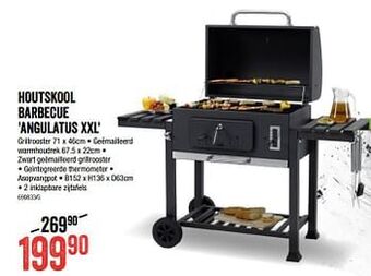 HandyHome Houtskool barbecue angulatus xxl aanbieding