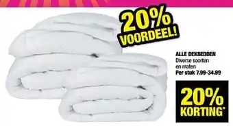 Big Bazar Alle dekbedden aanbieding