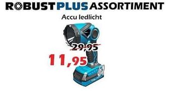 iTEK Robust plus assortiment accu ledlicht aanbieding