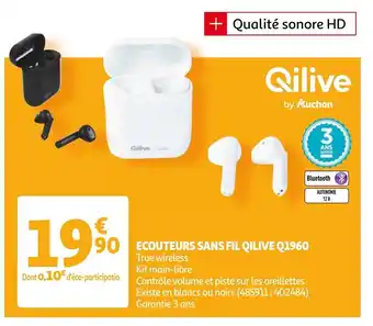 Ecouteurs Sans Fil Qilive Q1960