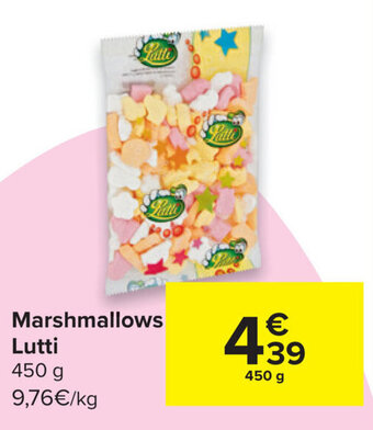 Carrefour Marshmallows Lutti aanbieding