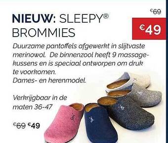 Sleepworld Sleepy Brommies aanbieding