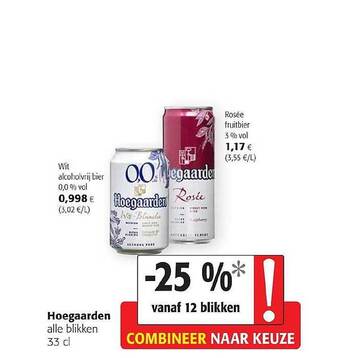 Colruyt Hoegaarden aanbieding