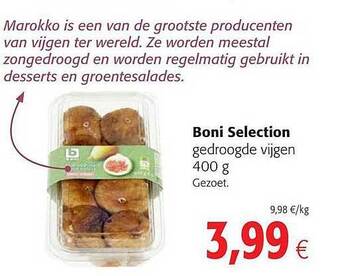 Colruyt Boni Selection Gedroogde Vijgen aanbieding