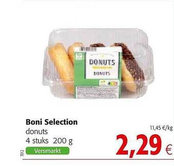 Colruyt Boni Selection Donuts aanbieding