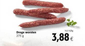 Colruyt Droge Worsten aanbieding