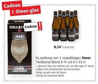 Colruyt Omer traditional blond aanbieding