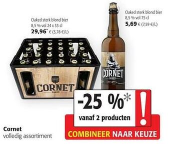 Cornet volledig assortiment