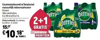 Delhaize Perrier citroen aanbieding