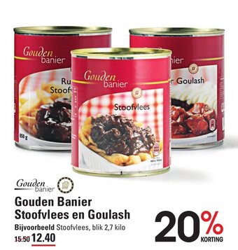 Sligro Gouden Banier Stoofvlees en Goulash aanbieding