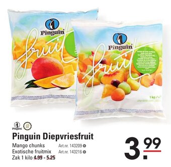 Sligro Pinguin Diepvriesfruit aanbieding
