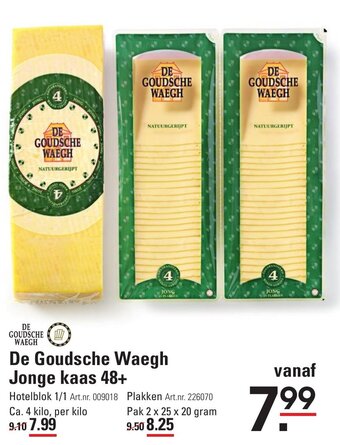 Sligro De Goudsche Waegh Jonge kaas 48+ aanbieding