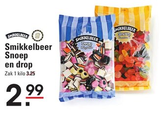 Sligro Smikkelbeer Snoep en drop aanbieding