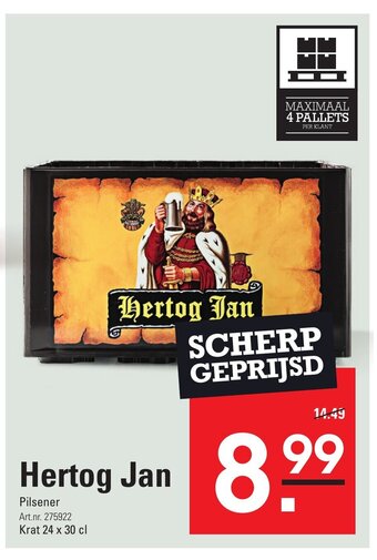 Sligro Hertog Jan Pilsener aanbieding