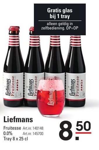Sligro Liefmans aanbieding