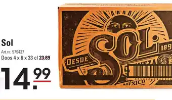 Sligro Sol aanbieding