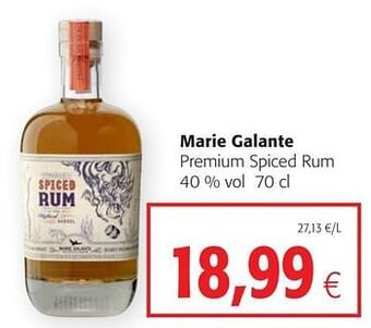 Marie galante premium spiced rum
