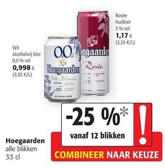 Colruyt Hoegaarden alle blikken aanbieding