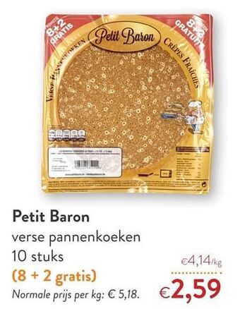 OKay Petit baron verse pannenkoeken aanbieding