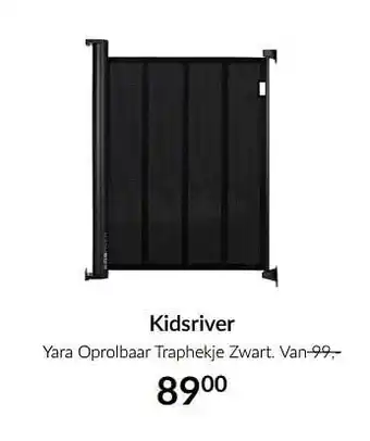 Kidsriver yara oprolbaar traphekje zwart