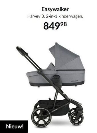 Easywalker harvey 3 2-in-1 kinderwagen