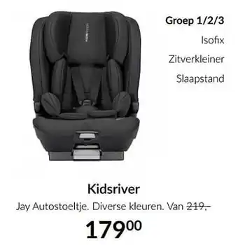 BabyPark Kidsriver jay autostoeltje aanbieding