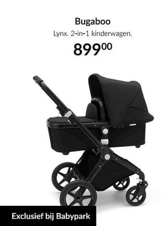 Bugaboo lynx 2-in-1 kinderwagen