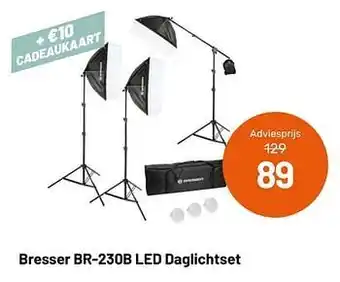 Kamera Express Bresser br-230b led daglichtset aanbieding