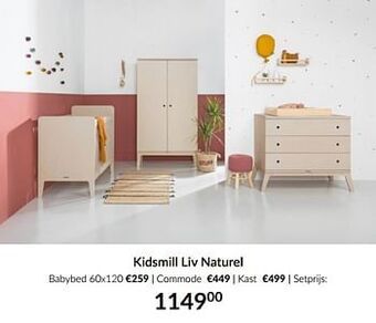 Kidsmill liv naturel