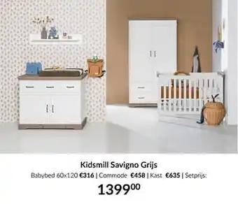 Kidsmill savigno grijs