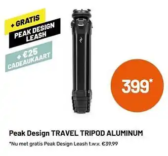 Peak design travel tripod aluminum