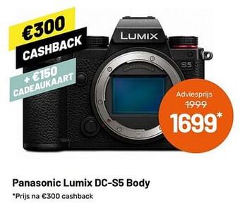Panasonic lumix dc-s5 body