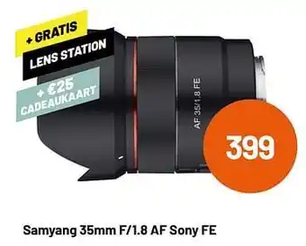 Samyang 35mm f-1.8 af sony fe