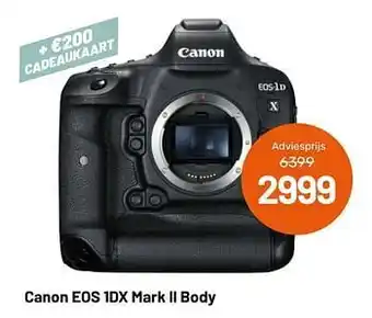 Canon eos 1dx mark ii body