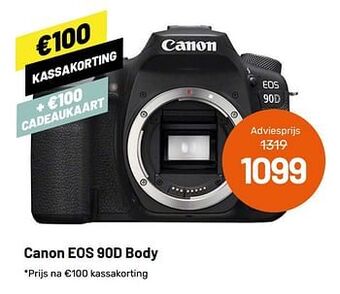 Canon eos 90d body