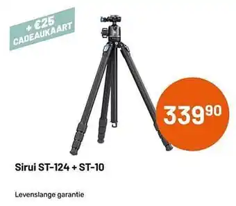Kamera Express Sirui st-124 + st-10 aanbieding
