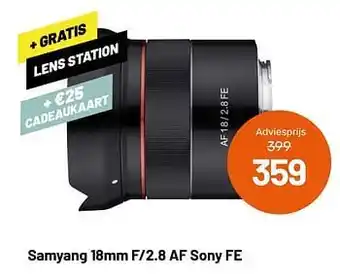 Samyang 18mm f-2.8 af sony fe