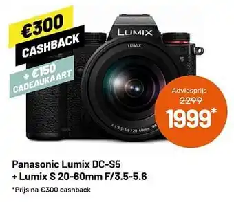 Panasonic lumix dc-s5 + lumix s 20-60mm f-3.5-5.6