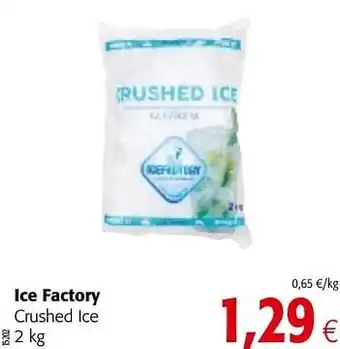 Ice factory crushed ice