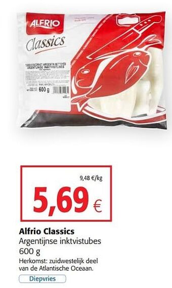 Alfrio classics argentijnse inktvistubes