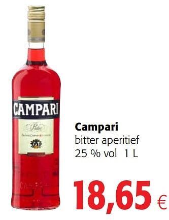 Colruyt Campari bitter aperitief aanbieding