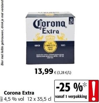 Colruyt Corona extra aanbieding