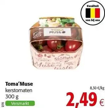 Toma`muse kerstomaten