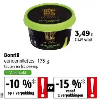 Bonrill eendenrillettes