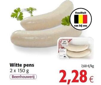 Witte pens