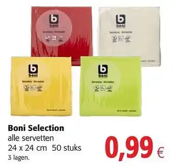 Boni selection alle servetten