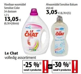 Colruyt Le chat volledig assortiment aanbieding